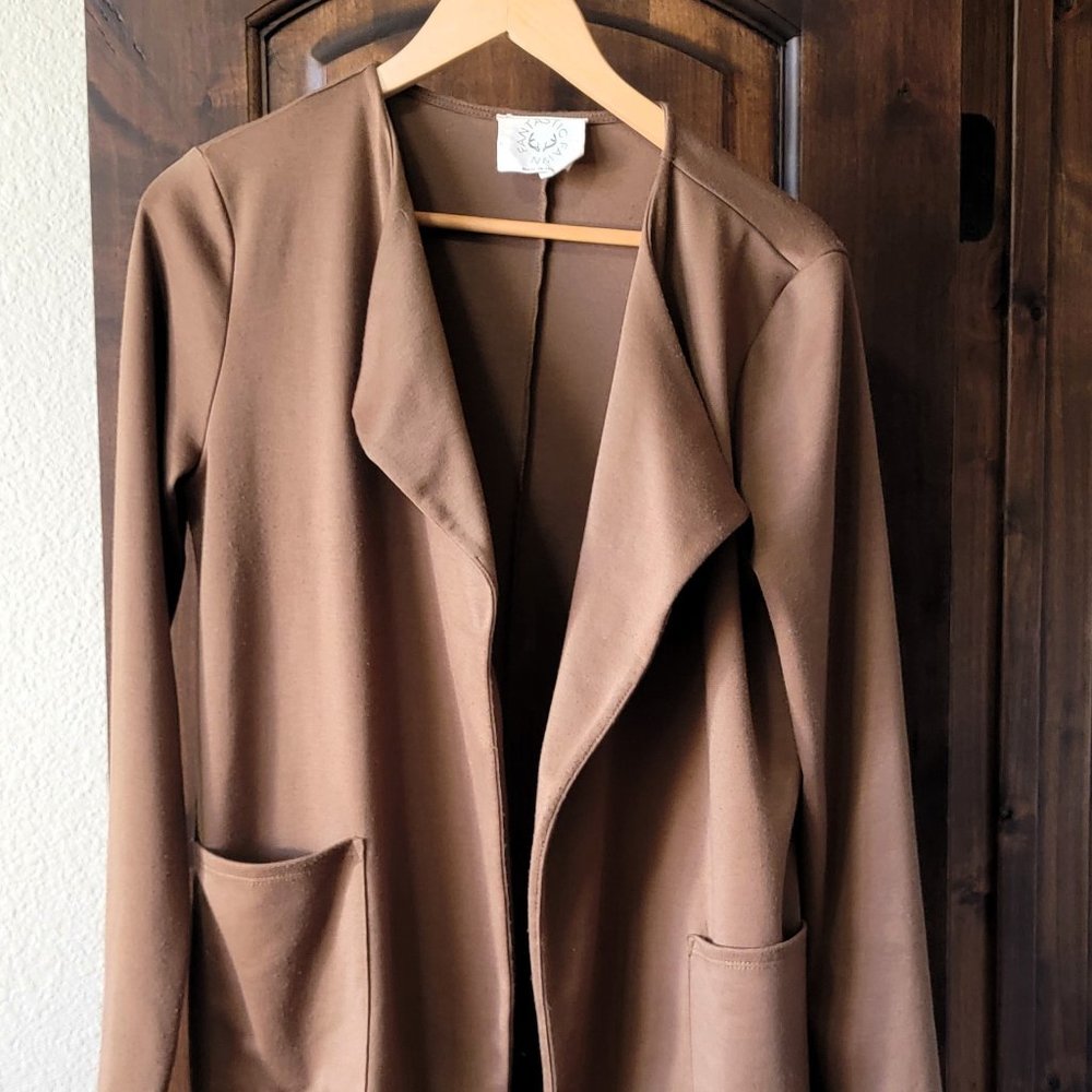 Fantastic Fawn Light Brown Blazer